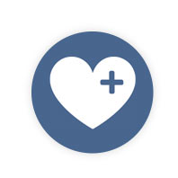 blue cardio icon