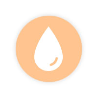 orange hydration icon