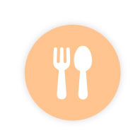 orange meal icon